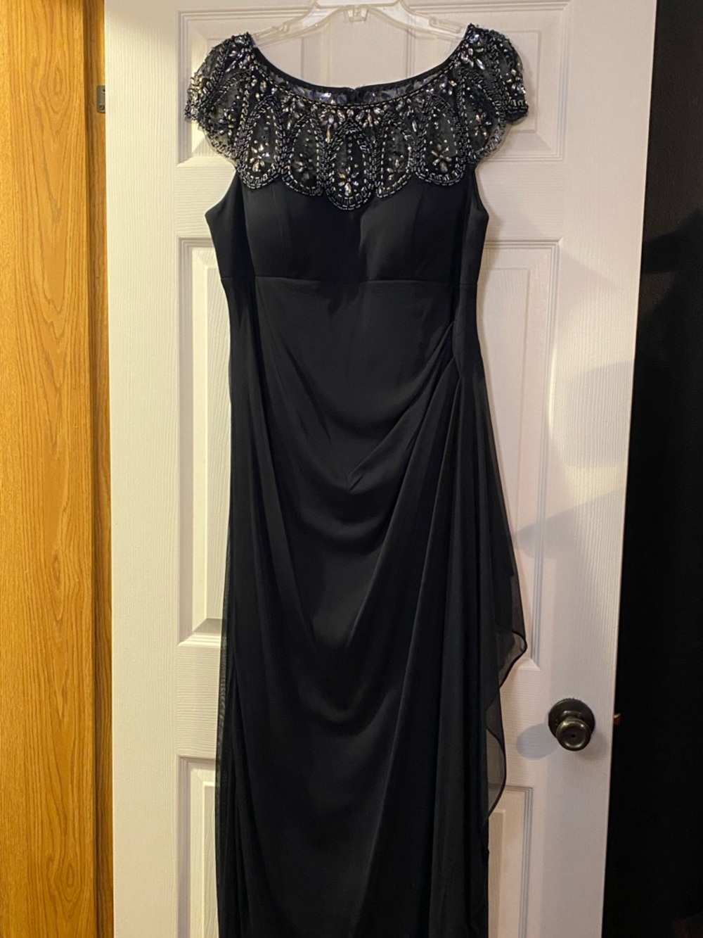 David's Bridal Formal Black Dress